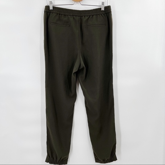 Belle Vere green pants with elastic waist size 8 - Picture 2 of 5